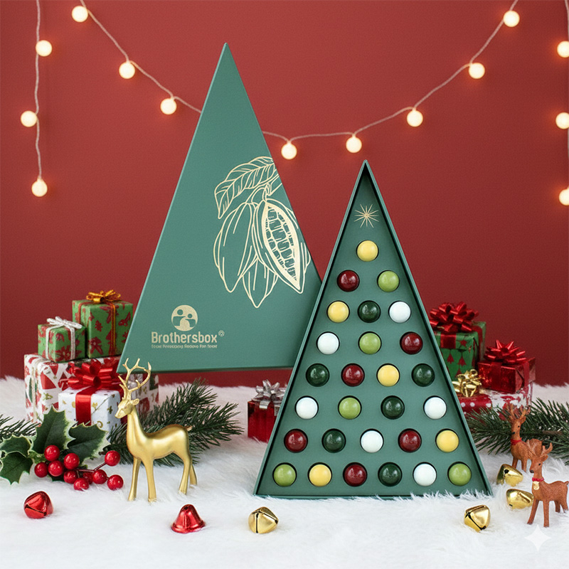 Christmas Series Triangular Chocolate Box